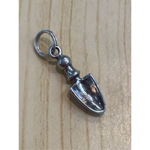 .925 Garden Trowel Sterling Silver Jewelry Charm #shovel